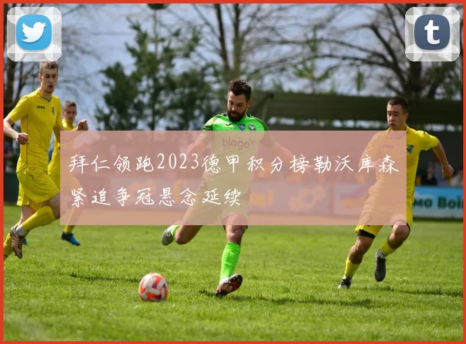 拜仁领跑2023德甲积分榜勒沃库森紧追争冠悬念延续