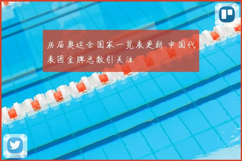历届奥运会国家一览表更新 中国代表团金牌总数引关注